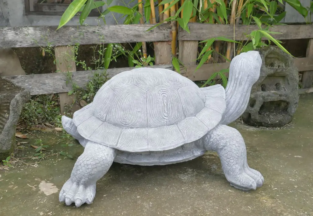  Product image 5 of the product “Big Turtle, 85 cm Length | cast stone ”